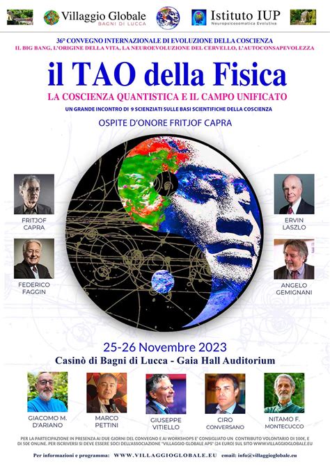 36 Convegno Internazionale Di Evoluzione Della Coscienza Il Tao Della