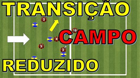 TRANSIÇÃO E POSSE DE BOLA TREINO DE FUTEBOL EM CAMPO REDUZIDO 5X5