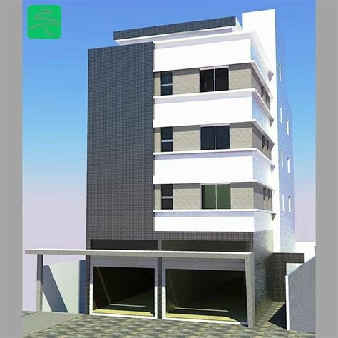 Projeto de prédio residencial e comercial