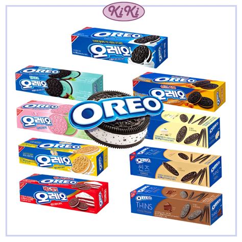 Oreo Oreo Cookie Collection Korean Oreo Original White Creammint Chocolatepinkgoldenred