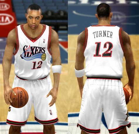 NBA 2K14 Complete Philadelphia 76ers Jerseys Patch Pack - HoopsVilla