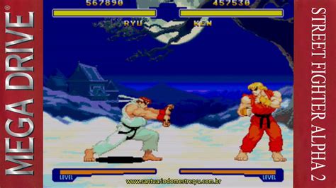 Street Fighter Alpha 2 No Mega Drive I Genesis I Demo YouTube