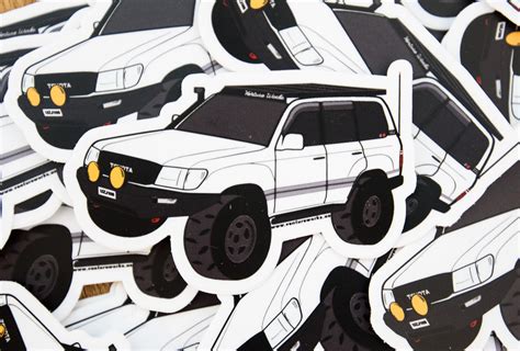 Uzj Series Toyota Land Cruiser Sticker Overland Hdj Etsy