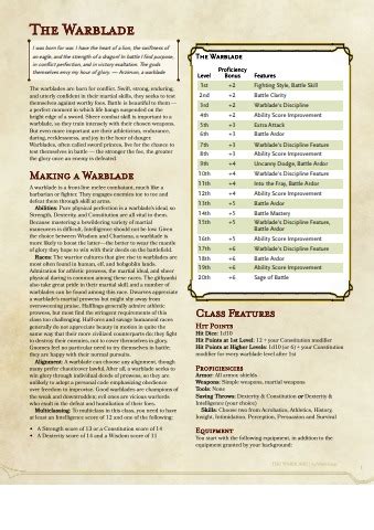 Warblade 5e Conversion The Homebrewery Goroiamanuci Flip PDF AnyFlip