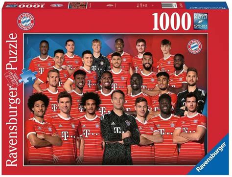 Ravensburger Puzzle 17127 FC Bayern Saison 2022 2023 1000 Teile FC