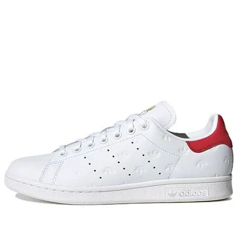 Giày WMNS adidas Stan Smith Allover Debossed Trefoils White