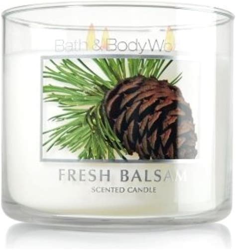 Amazon White Barn Bath Body Works Fresh Balsam Scented Candle 3