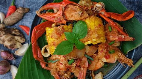 52 Resep Seafood Saus Padang Chilli Seafood Kepiting Saus Padang