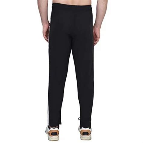 Male Black Base Xohy Men Cotton Lycra Track Pant Striped At Rs 195