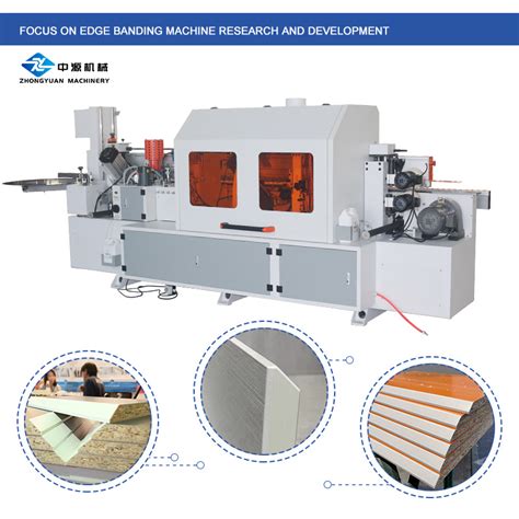 Automatic Curve Edge Banding Machinery Wood MDF PVC Wood Melamine Board