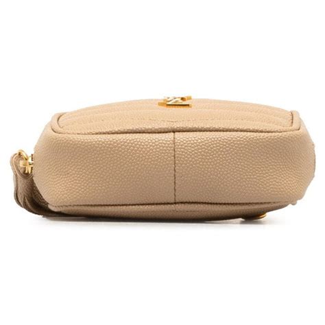 Cassandra Saint Laurent Cassandre Cuir Beige Ref 1331860 Joli Closet