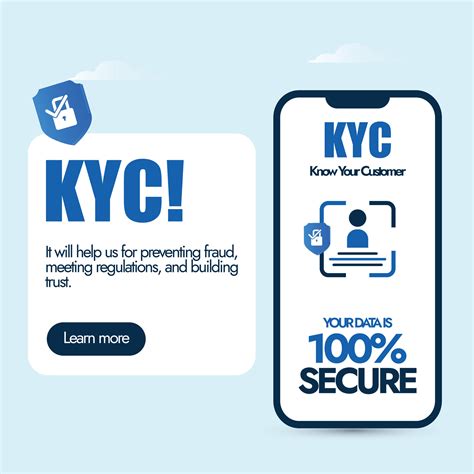 Kyc Know Your Customer Or Client Importance Awareness Banner With A