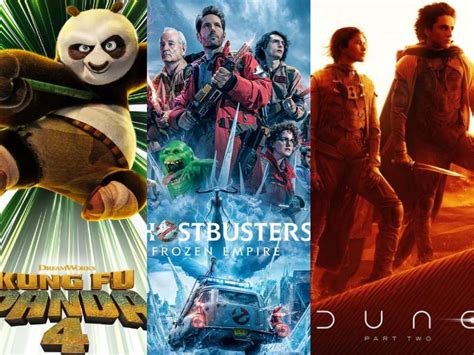 Estrenos De Cine Marzo 2024 Dune Kung Fu Panda Y Los Cazafantasmas