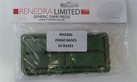 20mm X 60mm Renedra Bases 16 Renedra Rn2060 Ebay