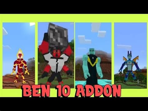 Minecraft PE Ben 10 Reboot Addon YouTube