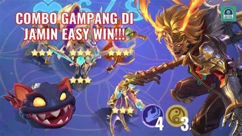 MAGIC CHESS COMMANDER TARZ SKILL 3 COMBO PALING GAMPANG GA PERLU