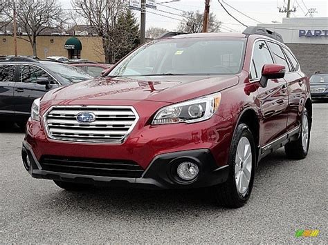 Venetian Red Pearl 2017 Subaru Outback 2.5i Premium Exterior Photo ...