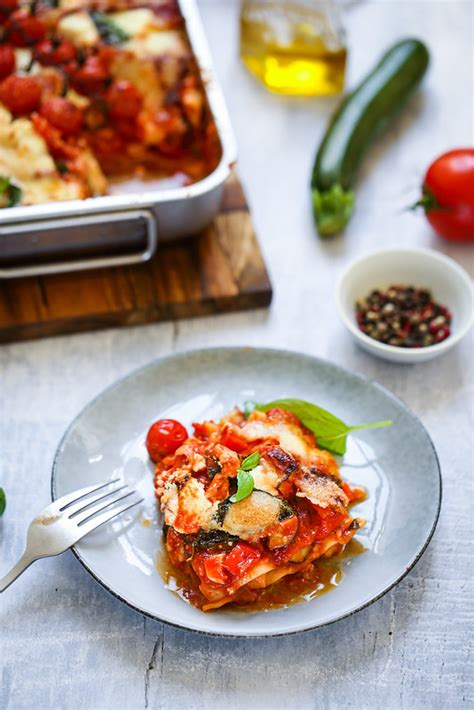 Lasagnes végétariennes italiennes Recette et vidéo pas à pas Un