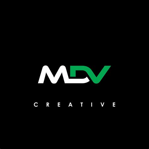 MDV Letter Initial Logo Design Template Vector Illustration 31112032 ...