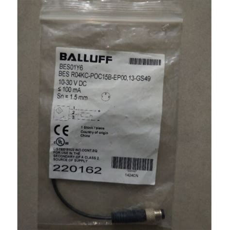 One New Balluff Proximity Sensor Bes R Kc Poc B Ep Gs Free