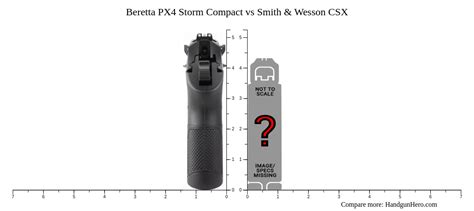 Beretta PX4 Storm Compact Vs Smith Wesson CSX Size Comparison