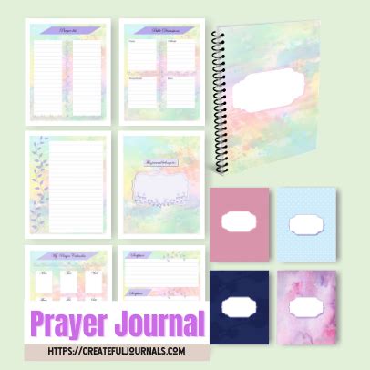 Prayer Journal Createful Journals Your Creative Inspiration