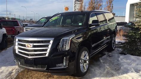 2019 Cadillac Escalade ESV Premium Luxury Review YouTube