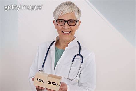 Health Care Medical Prevention Feel Good Concept Portrait Of