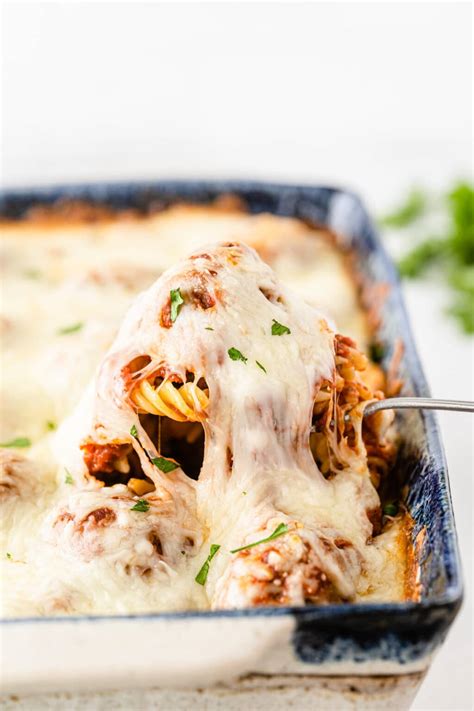 Easy Meatball Casserole Crazy For Crust