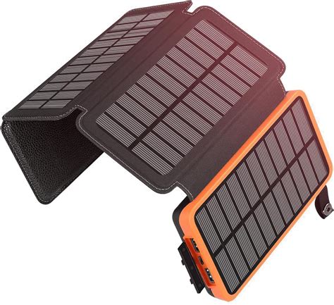 ADDTOP Solar Charger Power Bank Review Emergency Solar Chargers