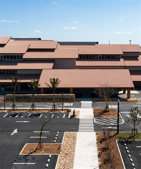 Overlapping Roofs Top Kengo Kumas Reconstructed City Hall In Tsunami