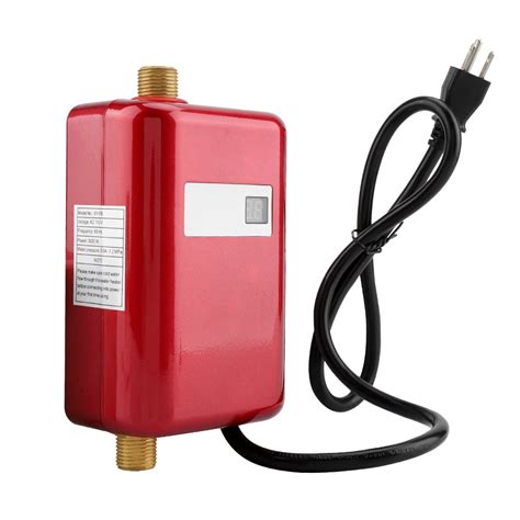 TMISHION Instant Shower Small 110V 3000W Mini Electric Tankless Hot Water Heater For Bathroom