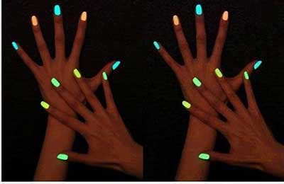 Esmaltes Fluorescentes Que Brilham No Escuro Dicas E Fotos