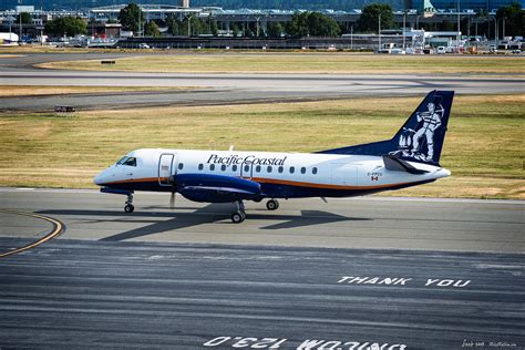 Saab B C Fpcu Pacific Coastal Airlines Yvr British C Michael