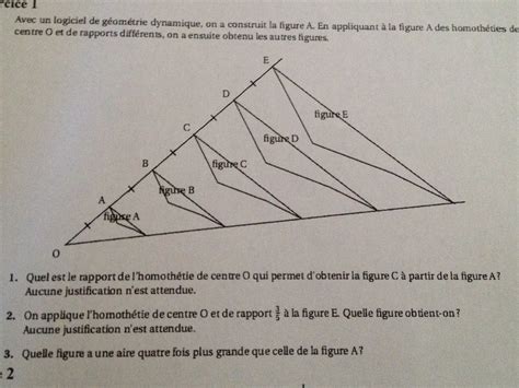 Bonjour J Ai Besoin D Aide Pour Un Dm En Math Sur La Geometrie Me