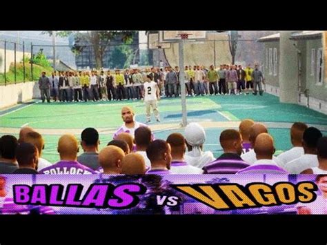 Gta Tawuran Ballas Vs Vagos Epic Gta Fight Youtube