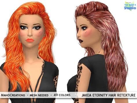 Jakea Eternity Hair Retexture Mesh Needed The Sims 4 Catalog