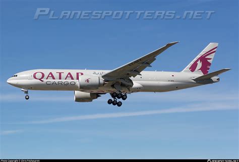 A7 BFK Qatar Airways Cargo Boeing 777 FDZ Photo By Chris Pitchacaren