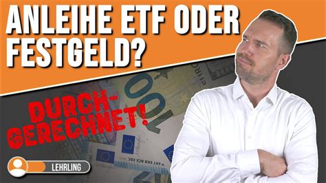 Anleihe Etf Oder Festgeld Treppe Vor Und Nachteile Einfach Erklärt