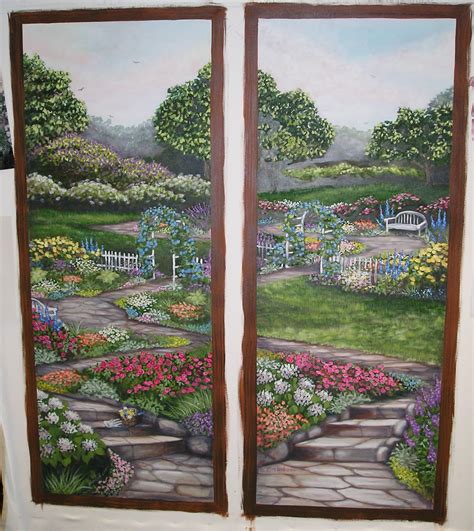 Window Scene Wall Murals Ellen Leigh