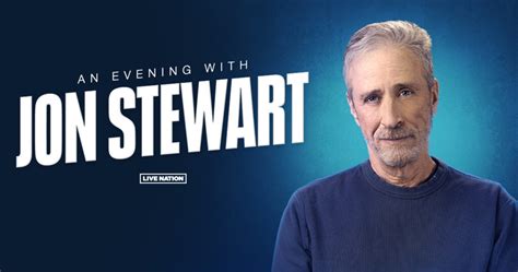 Jon Stewart Announces Limited Run Of An Evening With Jon Stewart