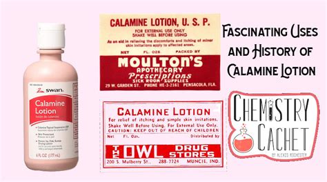 Fascinating Calamine Lotion Uses and History - Chemistry Cachet