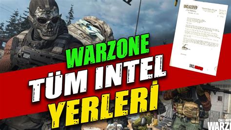 Warzone Tüm Intel Yerleri ve Hikaye 2 Hafta Cod Warzone Urzikistan