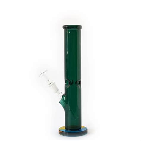 Mga 2168 Glass Cylinder Smoking Water Pipe Green Color Tube At Rs 840