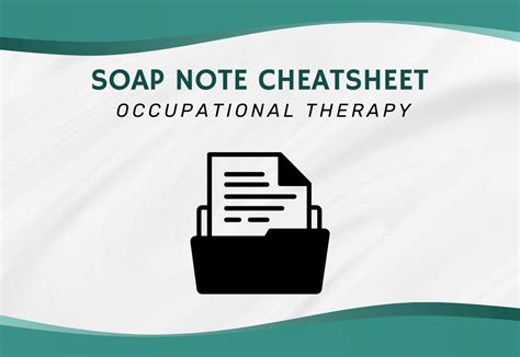 soap-note-cheatsheet-occupational-therapy-featured | Soap note ...