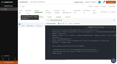 Semaphore Ci Integration With Hyperexecute Lambdatest