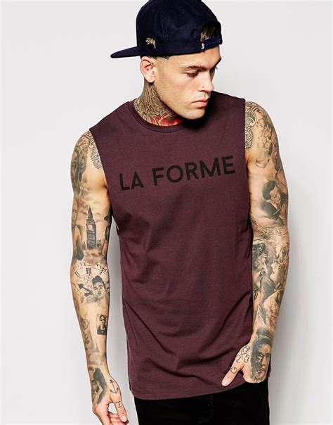 Asos T Shirt Long Sans Manches Coupe Skateur à Asos Pickture