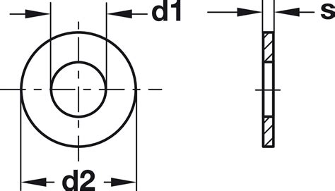 Washer In Compliance With Din And Din En Iso Online At H Fele