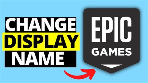 How To Change Display Name In Epic Games YouTube