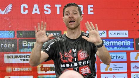 Xabi Alonso T Cnico Do Bayer Leverkusen Fala Sobre Conquista In Dita